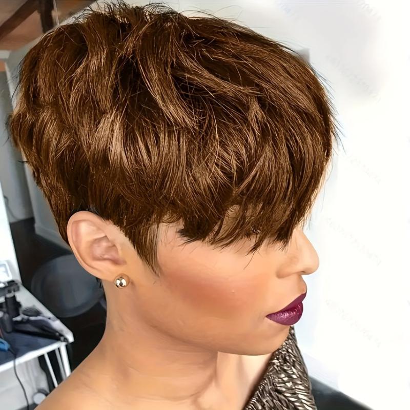 Short Curly Bob Synthetic Wig Easy for Beginners