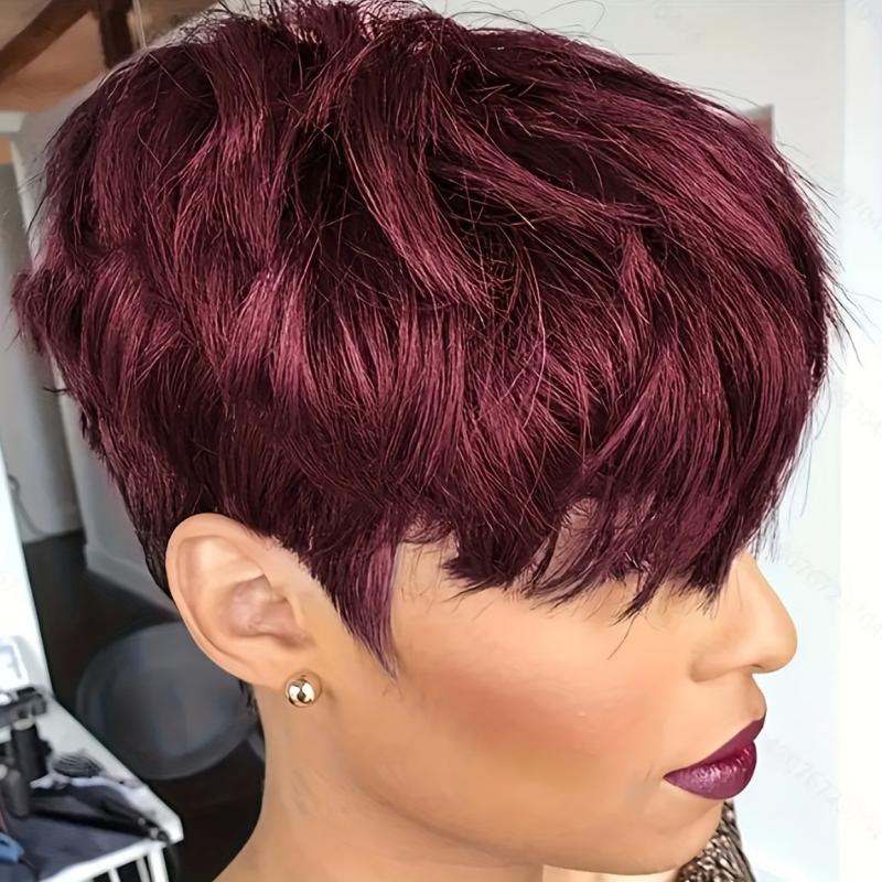 Short Curly Bob Synthetic Wig Easy for Beginners