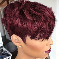 Short Curly Bob Synthetic Wig Easy for Beginners
