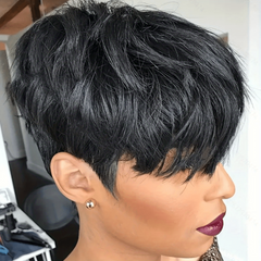 Short Curly Bob Synthetic Wig Easy for Beginners