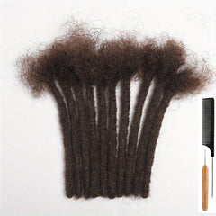 18in Thick Dreadlock Extensions 100% Human Hair for Men & Women