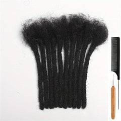 18in Thick Dreadlock Extensions 100% Human Hair for Men & Women