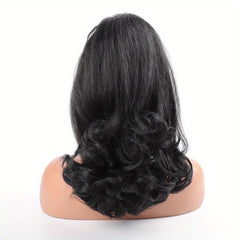 Natural Looking Drawstring Ponytail Curly End for Daily Use