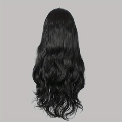 Long Curly Synthetic Wig with Bangs for Halloween Cosplay