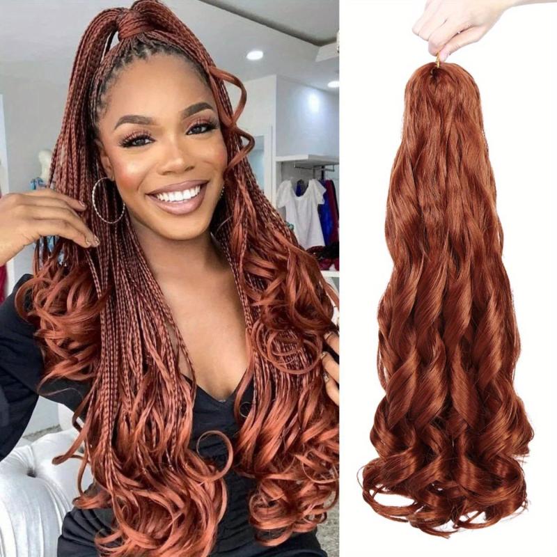 Loose Wave Crochet Hair Extensions 60-96 cm 2 Packs