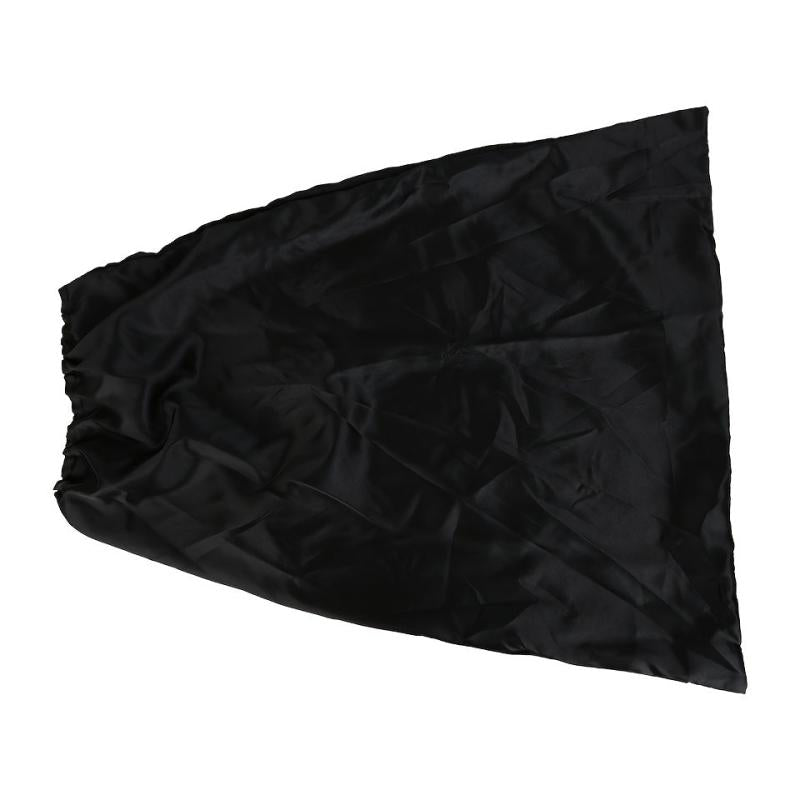 Satin Sleep Cap Wide Band Silk Hat Night Hair Cap Women Girls