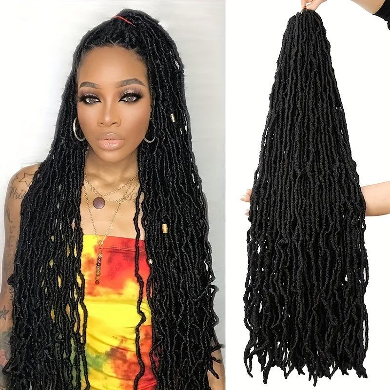 Soft Faux Locs Crochet Braids Hair Extension For Women