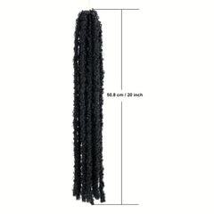 Butterfly Locs Crochet Hair Distressed Faux Locs 12 Strands Pack