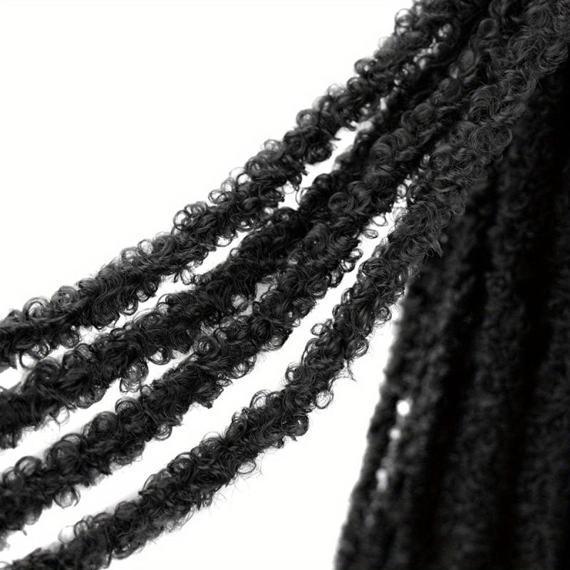 Butterfly Locs Crochet Hair Distressed Faux Locs 12 Strands Pack