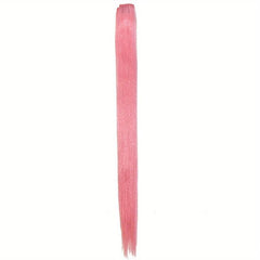 Colorful Synthetic Clip In Hair Extensions for Daily Use