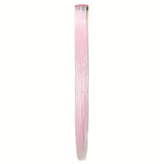 Colorful Synthetic Clip In Hair Extensions for Daily Use