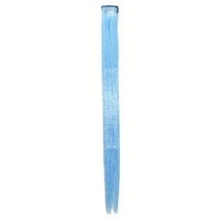 Colorful Synthetic Clip In Hair Extensions for Daily Use