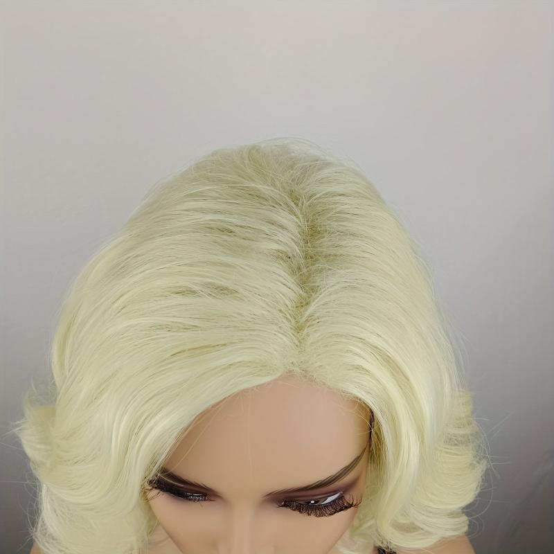 Short Curly Wig Synthetic Wig Cosplay Wig For Halloween Cosplay Party