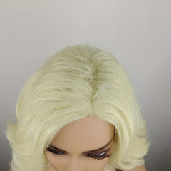 Short Curly Wig Synthetic Wig Cosplay Wig For Halloween Cosplay Party