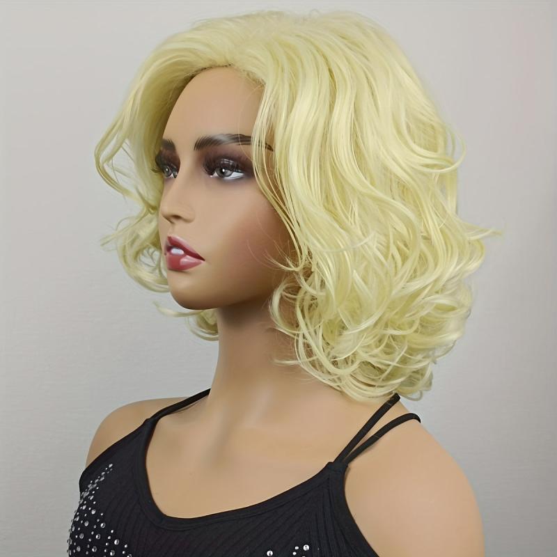 Short Curly Wig Synthetic Wig Cosplay Wig For Halloween Cosplay Party