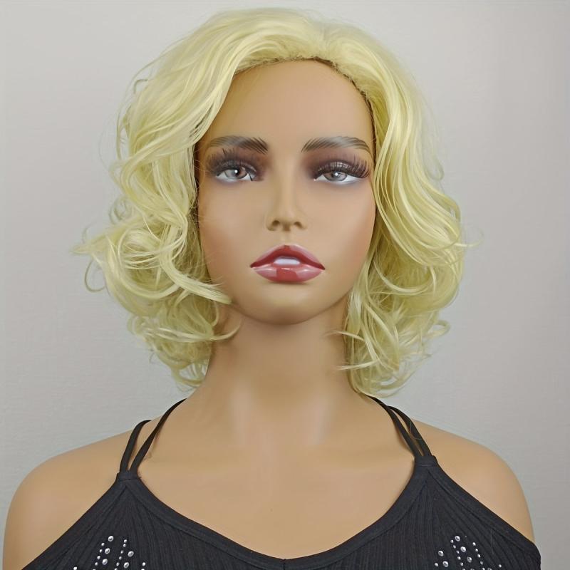 Short Curly Wig Synthetic Wig Cosplay Wig For Halloween Cosplay Party