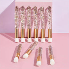 10pcs Crystal Rod Eyelash Brow Mascara Brush Lash Extension Cleansing Brush