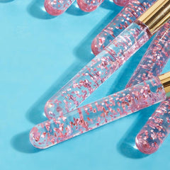 10pcs Crystal Rod Eyelash Brow Mascara Brush Lash Extension Cleansing Brush