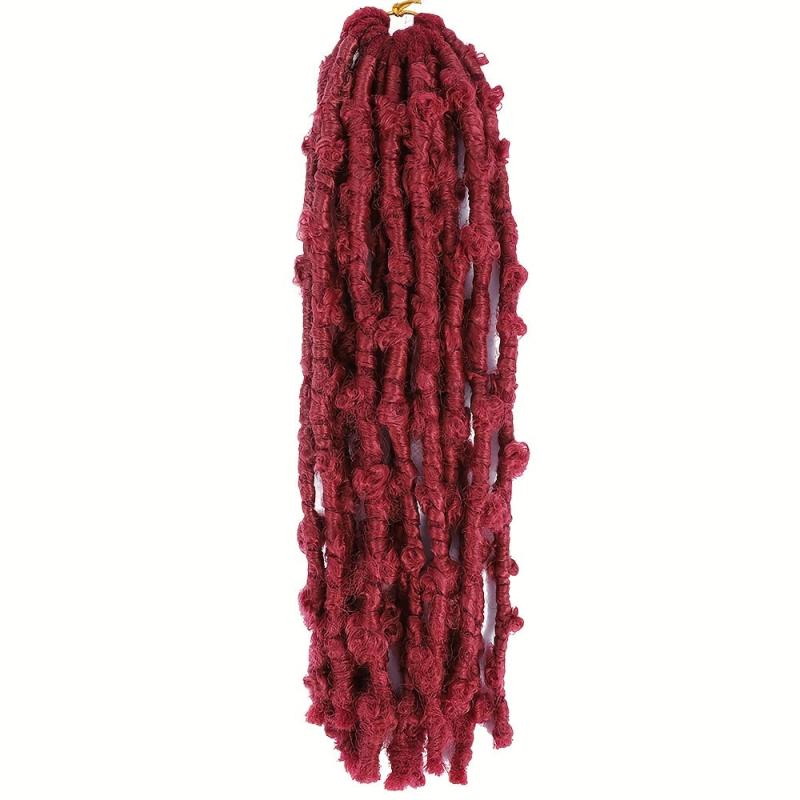 Butterfly Crochet Braids Synthetic Fiber Hair 35 12 Pack