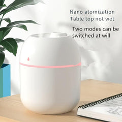 Mini Humidifier Mist Aroma Diffuser 220mL 2 Mist Modes Quiet Operation