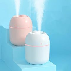 Mini Humidifier Mist Aroma Diffuser 220mL 2 Mist Modes Quiet Operation