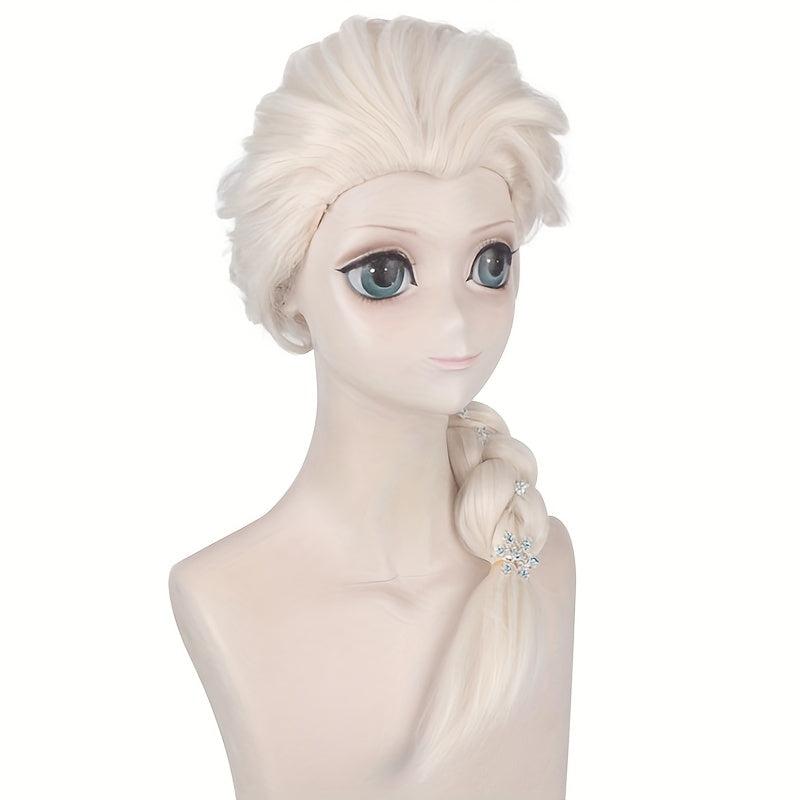 Princess Wig Long Straight Wig Ponytail Wig Synthetic Anime Cosplay