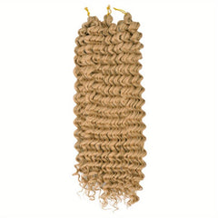 Deep Curly Crochet Hair 3 Packs 270g Synthetic Braiding Extensions