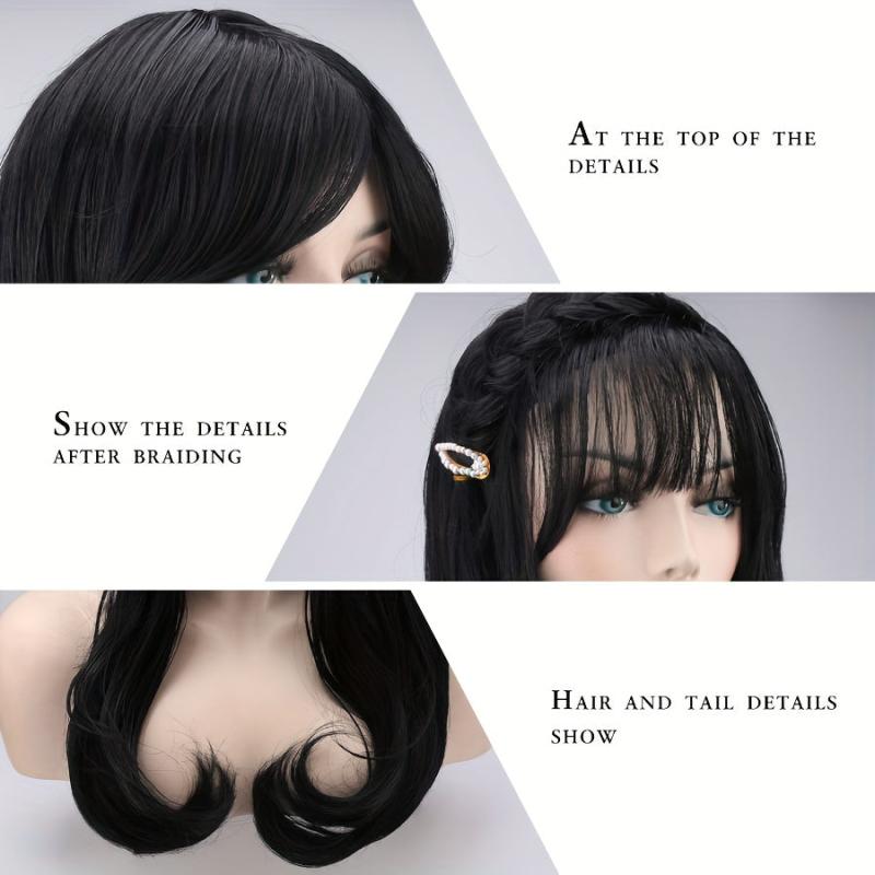Long Curly Wig Wavy Hair Heat Resistant Wig For Halloween Cosplay Party Costume