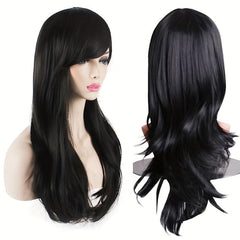 Long Curly Wig Wavy Hair Heat Resistant Wig For Halloween Cosplay Party Costume
