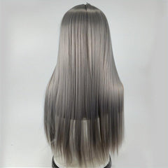 Colorful Long Straight Wig Synthetic Wig For Cosplay Party