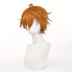 Short Spiky Brown Wig with Bangs for Anime Cosplay