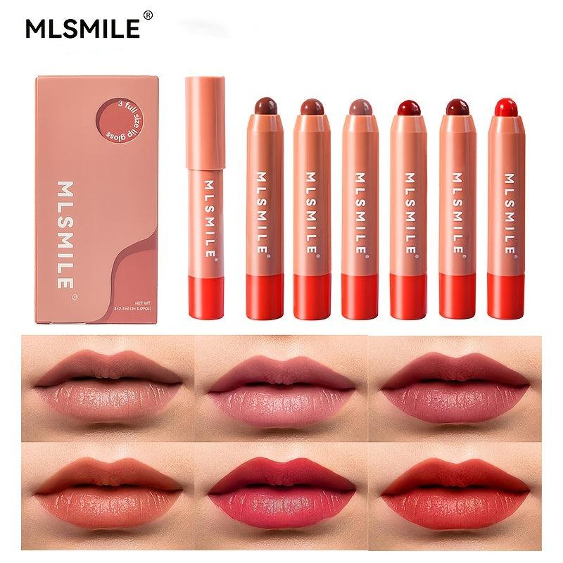 6 Colors Velvet Lipstick Set Matte Lip Gloss Long Lasting Nourishing Moistur
