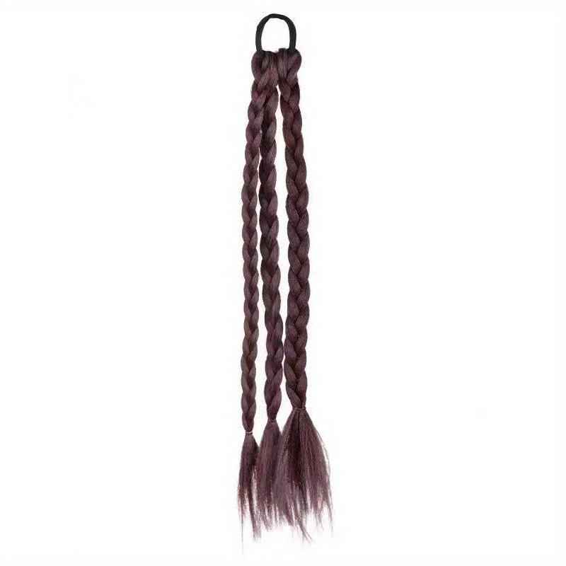 Synthetic Boxing Braids Ponytail Extensions for Women Girls