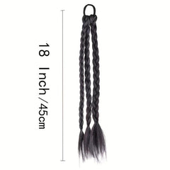 Synthetic Boxing Braids Ponytail Extensions for Women Girls