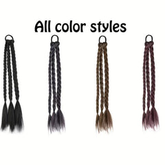 Synthetic Boxing Braids Ponytail Extensions for Women Girls