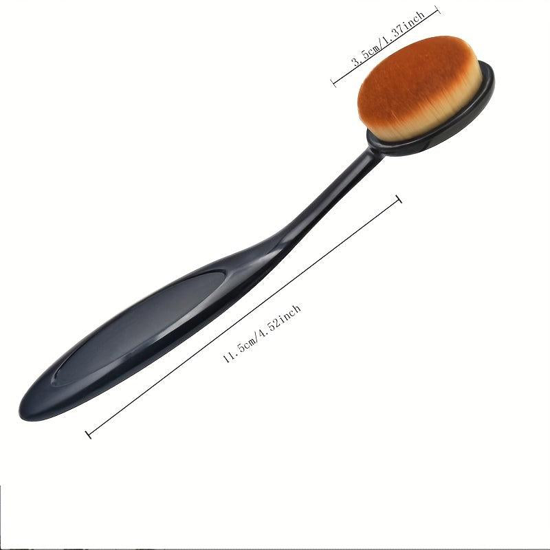 Toothbrush Shaped Makeup Brush Kabuki Flawless Liquid Foundation Set