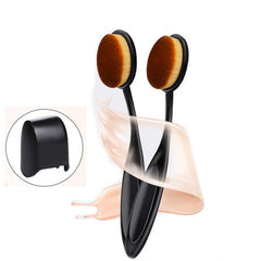 Toothbrush Shaped Makeup Brush Kabuki Flawless Liquid Foundation Set