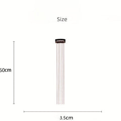 Y2K Tinsel Hair Extension 50 8 Cm Glitter Rainbow Colored Crochet Hair
