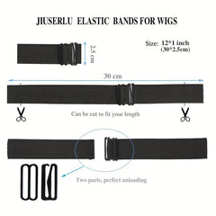 10PCS Adjustable Elastic Band For Wigs Anti-Slip Wig Straps