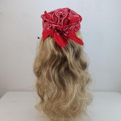 Retro Rocker Mullet Party Costume Wig Set