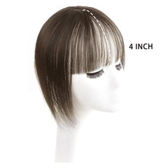 Synthetic Bangs Wig Natural Hair Accessories Hair Extension Bangs Clip