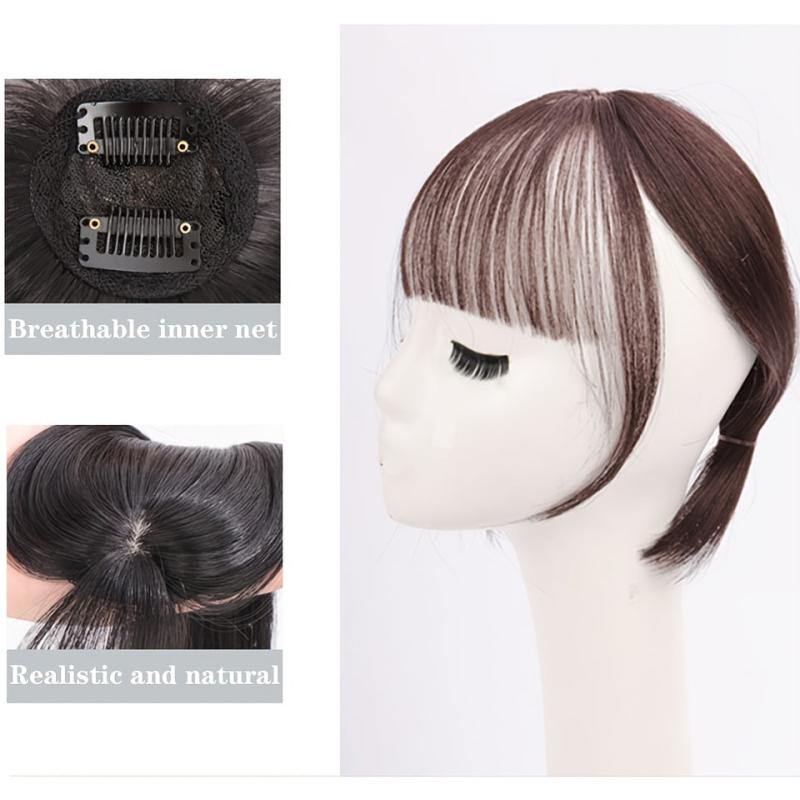 Synthetic Bangs Wig Natural Hair Accessories Hair Extension Bangs Clip
