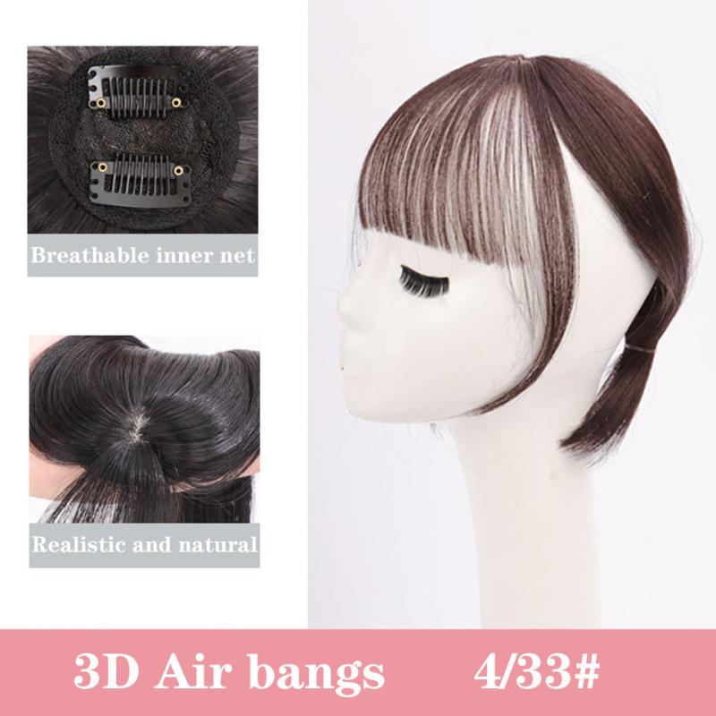 Synthetic Bangs Wig Natural Hair Accessories Hair Extension Bangs Clip