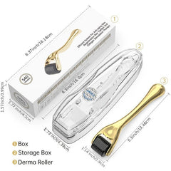 Titanium Microneedle Roller for Beard and Hair - 540 Needles
