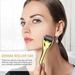Titanium Microneedle Roller for Beard and Hair - 540 Needles