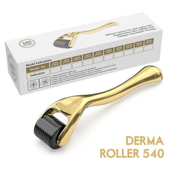 Titanium Microneedle Roller for Beard and Hair - 540 Needles