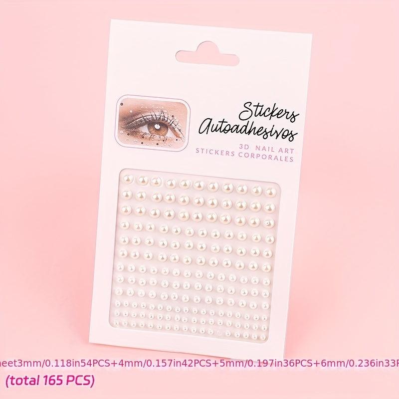 Colorful Eye & Face Sticker Crystal Rhinestone Sticker For Party Makeup