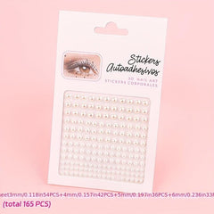 Colorful Eye & Face Sticker Crystal Rhinestone Sticker For Party Makeup