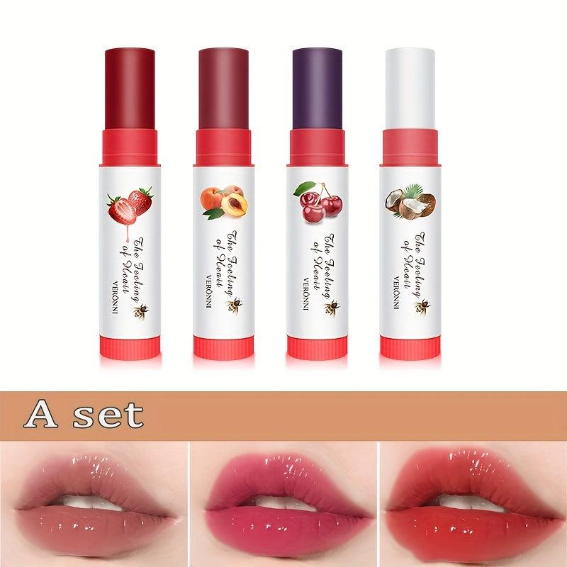 Waterproof Strawberry Lip Balm, Long Lasting Lip Care