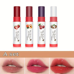 Waterproof Strawberry Lip Balm, Long Lasting Lip Care
